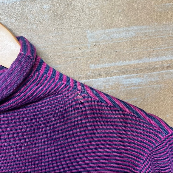 Title Nine Synergy Travel Dress Striped Stretch Outdoor Knit Womens S - Picture 5 of 6